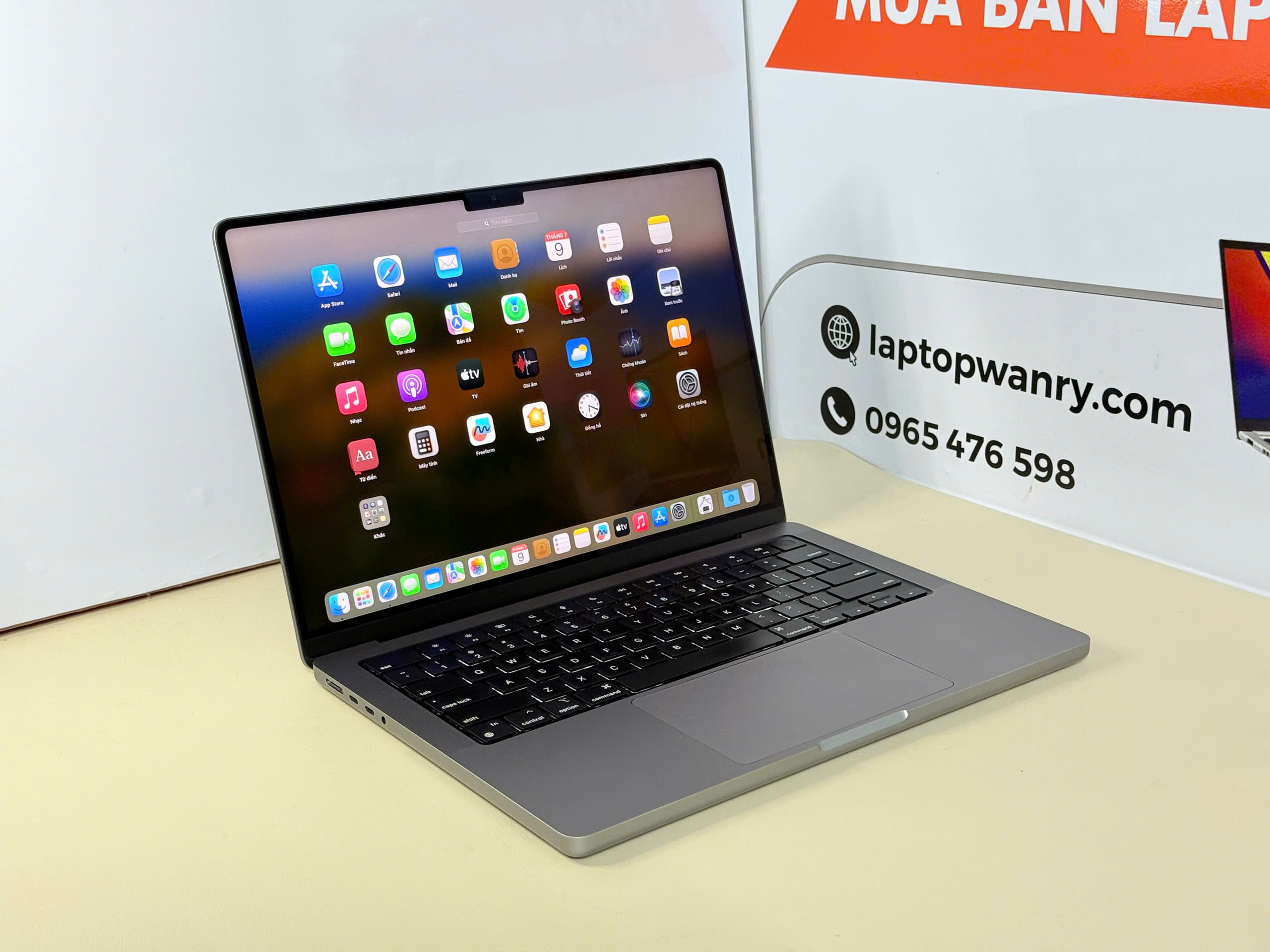 MacBook Pro 14 inch M1 Pro 2021, RAM 16GB, SSD 512GB