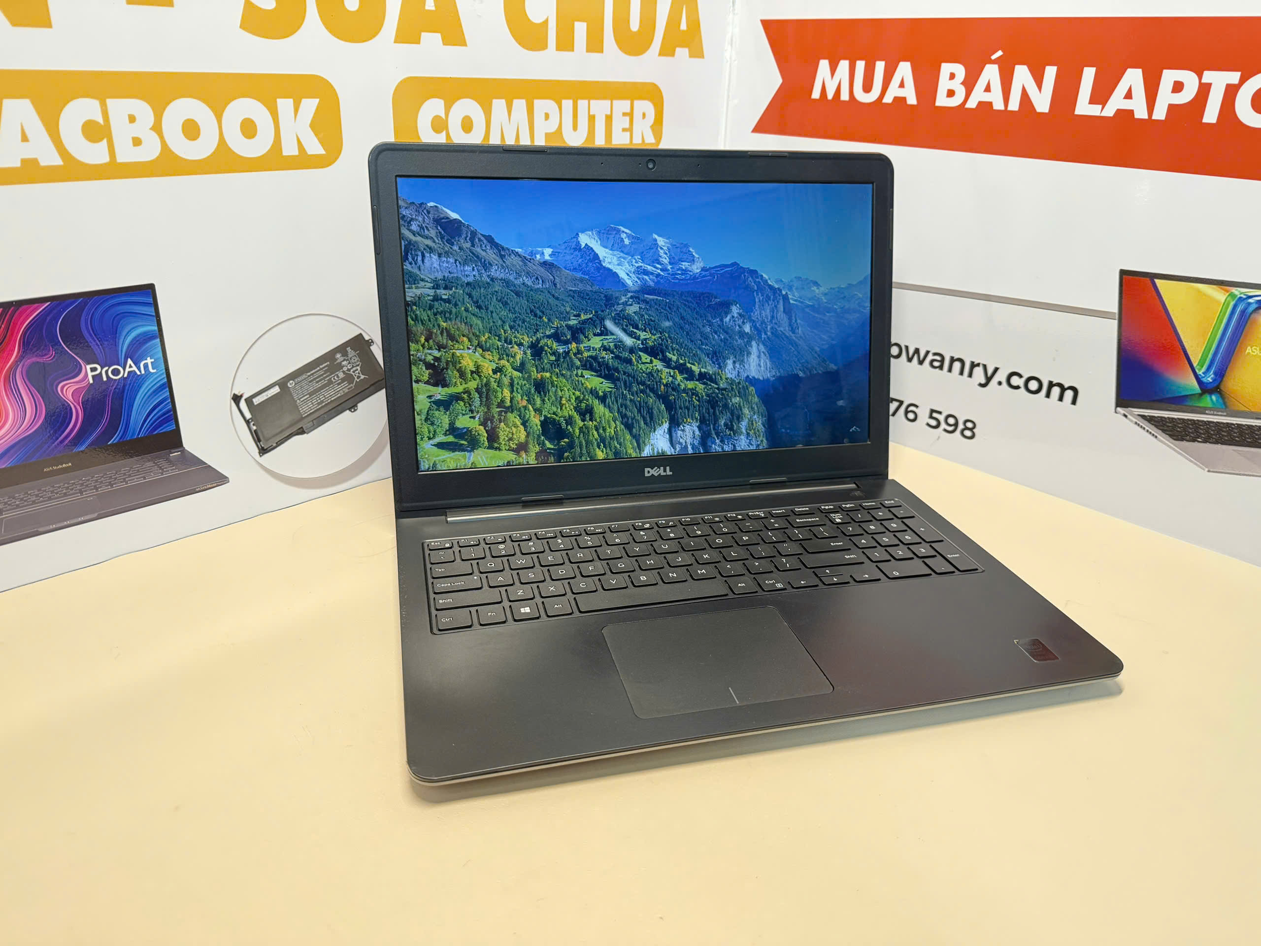 Laptop Dell Inspiron 5548 Intel Core i5-5200U/Ram 8GB/SSD 256GB