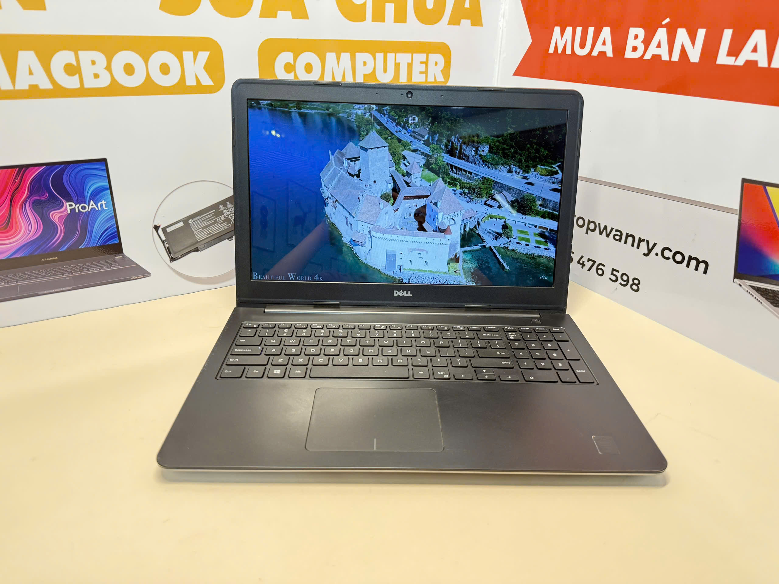 Laptop Dell Inspiron 5548 Intel Core i5-5200U/Ram 8GB/SSD 256GB